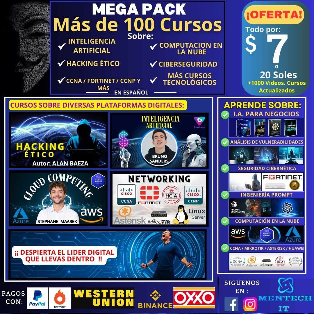 MegaPack de 100 Cursos